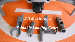 Mavic Air 2 Foldable Heightening Landing Gears
