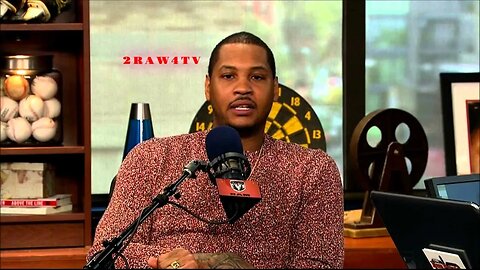 CARMELO ANTHONY BLASTS TODAY'S RING CULTURE!!!