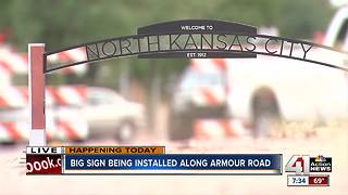 NKC installs gateway sign