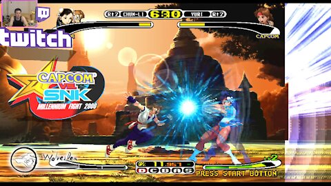 (DC) CAPCOM Vs SNK - Millennium Fight 2000 - playing for fun 29th round