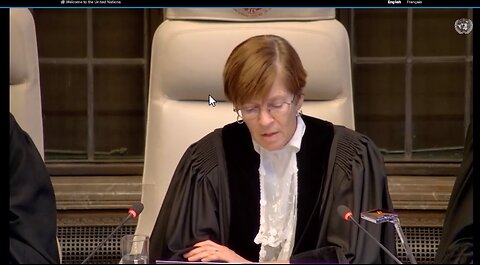 THE HAGUE: South Africa v. Israel - ICJ Judgment - Jan 26th 2024