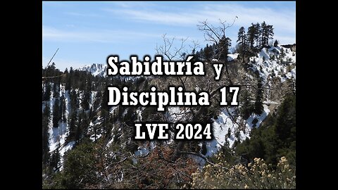 Sabiduría y Disciplina 17