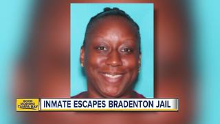 Deputies search for escaped inmate in Manatee County