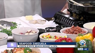 Recipe for seafood zarzuela