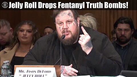 Jelly Roll Drops Fentanyl Truth Bombs in Front of Congress