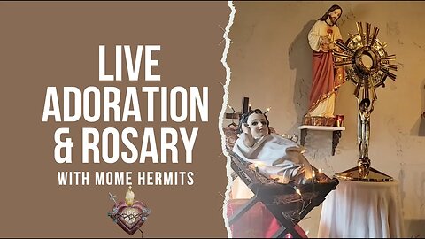 Live Rosary and Adoration Cenacle
