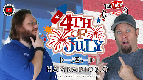 Happy July 4th! Independence Day and 13 Colonies HF Event Livestream