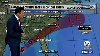 Update on Potential Tropical Cyclone 16
