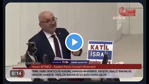 Turkish lawmaker cursed Israel and collapsed