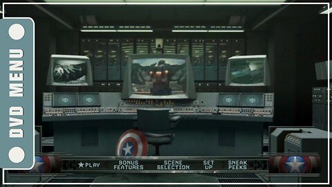Captain America: The Winter Soldier - DVD Menu