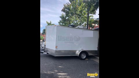 2019 - 7' x 12' Cargo Craft Food Concession Trailer with Pro Fire for Sale in Virginia