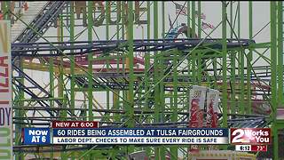 Ride inspections under way before Tulsa State Fair opens