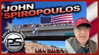 JOHN SPIROPOULOS WITH LETS ROLL AMERICA GIVES AN UPDATE ON THE CONVOY FOR 2/24/22