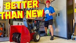 Is This 10 YEAR OLD Craftsman 24 Inch Snowblower BETTER Than A NEW One?