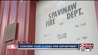 Growing concern over closed fire department