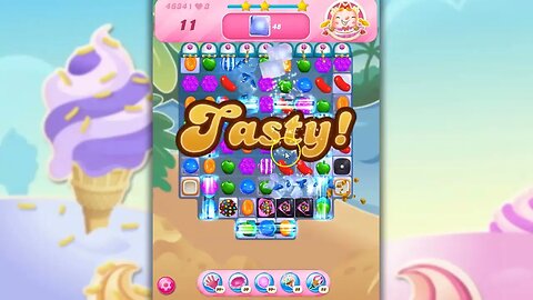 Candy Crush Level 4634 Talkthrough, 27 Moves 0 Boosters