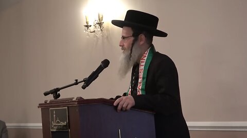 Rabbi Dovid Feldman speaking in Islamic Mosque in solidarity with Gaza and his view on Zionism