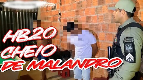 PASSOU UM HB20 CHEIO DE MALANDRO COM PISTOLA