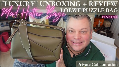 I'M IN LOVE WITH THIS BAG! LUXURY ON A BUDGET (REVIEW) LOEWE PUZZLE BAG 29CM FROM PINKDEE