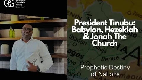 President Tinubu Prophecies: The Babylonian Envoy, Hezekiah Curse and - the Jonahs - YORUBA