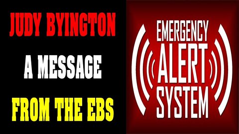 JUDY BYINGTON A MESSAGE FROM THE EBS TODAY UPDATE!!! - TRUMP NEWS