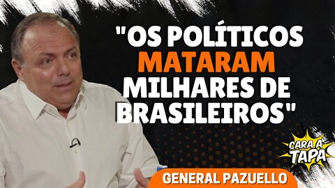 PAZUELLO ADMITE QUE MUITOS MORRERAM POIS FORAM AMEDRONTADOS PELA MÍDIA