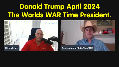 Donald Trump April 2024 - The Worlds WAR Time President.