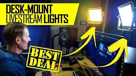 Lights for Livestreams: GVM 800D RGB LED Lights