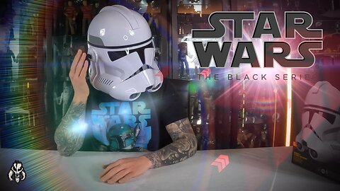 Star Wars The Black Series Phase II Clone Trooper Premium Electronic Helmet (Unboxing)