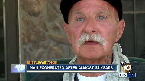 Man exonerated of murder after almost 34 years in prison