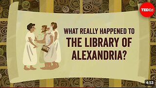 The Burning of The Library of Alexandria