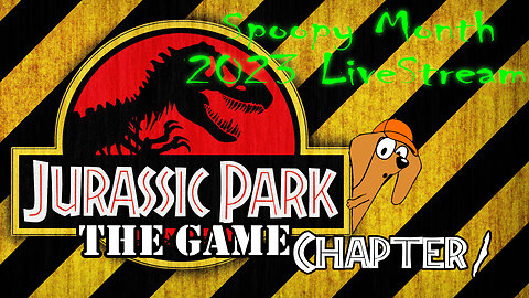 Jurassic Park : The Game Chapter 1 Spoopy month 2023