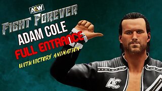 AEW Fight Forever Adam Cole Entrance and Victory