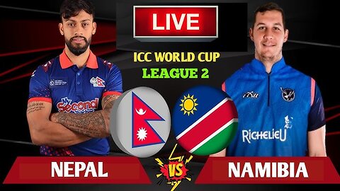 Nepal vs Namibia, ICC MEN's CWC League 2 Live Cricket Live Nepal