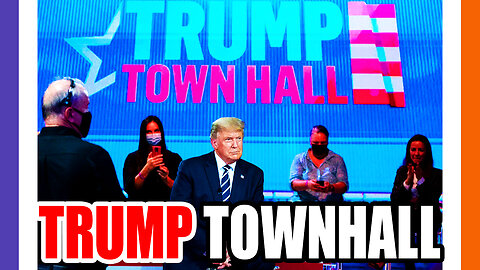🔴LIVE: Trump Townhall Live 🟠⚪🟣