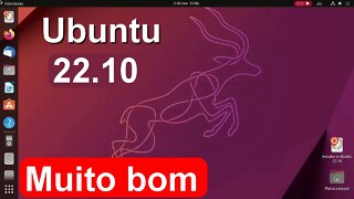 Lançamento Ubuntu 22.10 Linux. Mais leve e mais rápido