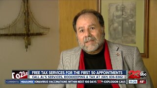 Tax preparer offering free tax services amid the pandemic