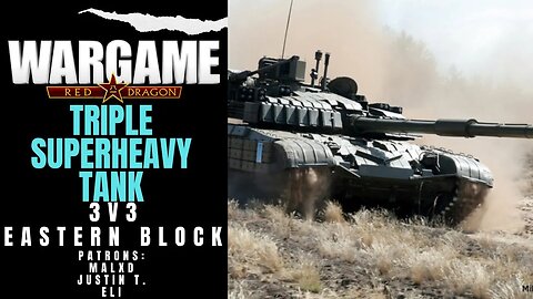 Triple Superheavy Tank | Wargame Red Dragon Multiplayer