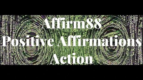 Action - Positive Affirmations - Manifest Law of Attraction