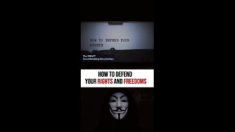 How to defend your rights and freedoms?