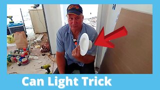 Installing Can Lights In Existing Ceiling In A Mobile Home