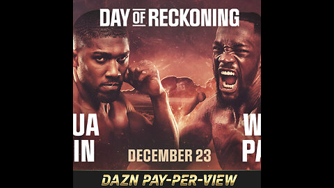 Day of Reckoning Full Match Live | Anthony Joshua vs Otto Wallin | FULL WEIGH IN & FACE OFF #boxing