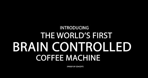 Controlling a coffee machine with my... Brain!
