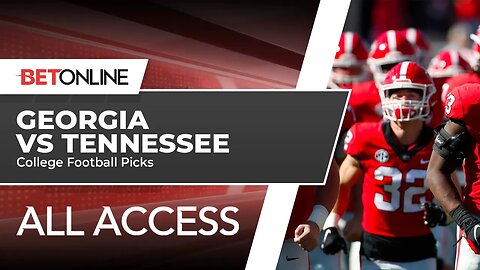 Georgia vs Tennessee CFB Week 12 Predictions | BetOnline All Access