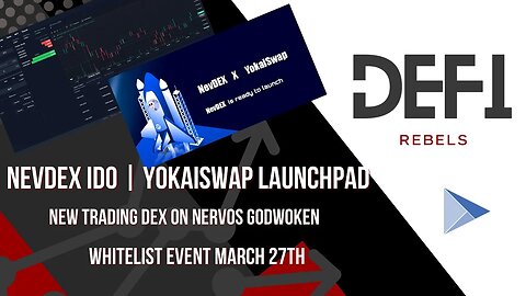 NevDEX IDO | YokaiSwap LaunchPad Event | Nervos Network New DEX Platform