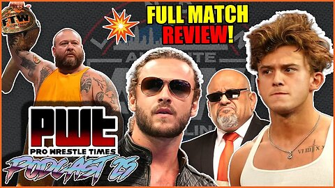 Jack Perry vs Hook | FTW Championship Match | AEW ALL IN: London REVIEW!