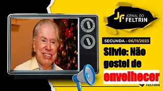 JF: Não gostei de ficar velho, afirma Silvio Santos