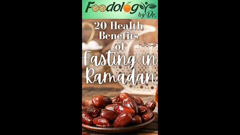 Health Benefits of Fasting in Ramadan