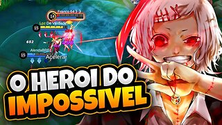 ELE É BOM ATÉ NOS JOGOS MAIS DIFÍCEIS! | MOBILE LEGENDS