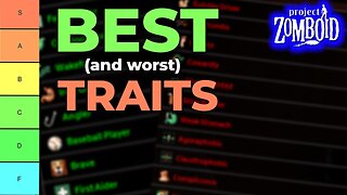Beginner's Guide to Project Zomboid Traits | Best & Worst Traits Ranked for New Players!